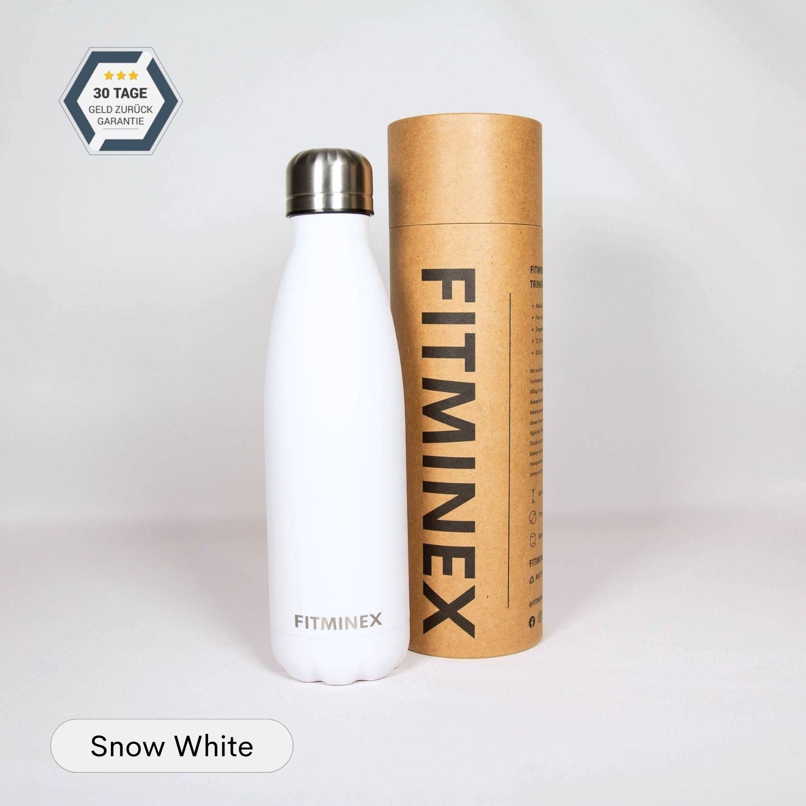 FITMINEX Trinkflasche Edelstahl